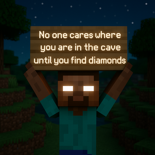 "Cave" Sign